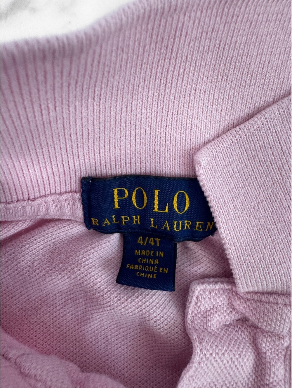 Polo Ralph Lauren Boys 4/4T Pink Cotton Big Pony Short Sleeve Polo Shirt - Picture 2 of 8
